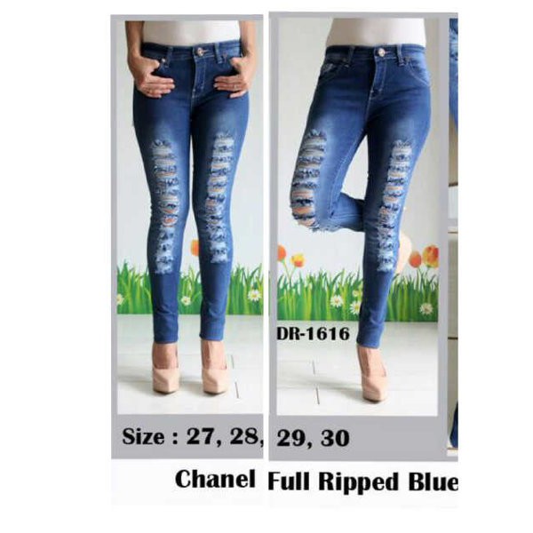 UNIX celana jeans sobek perempuan/celana jeans sobek Cewek/celana jeans sobek perempuan