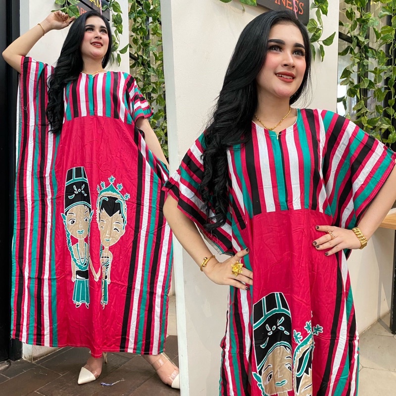 longdress lowo kaftan baju lebaran