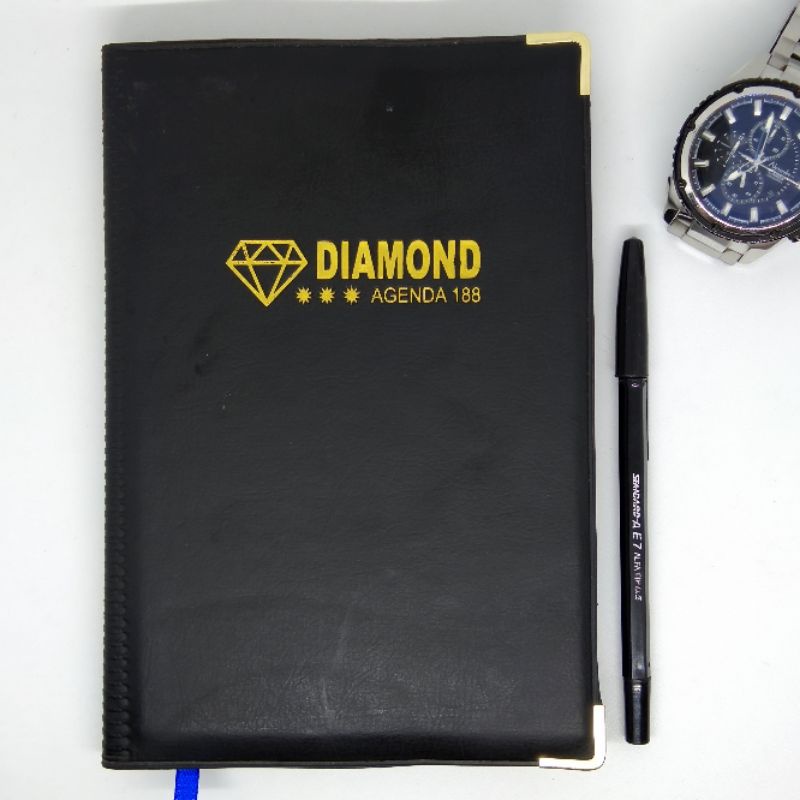 

Buku Agenda Kulit DIAMOND 188 Hitam
