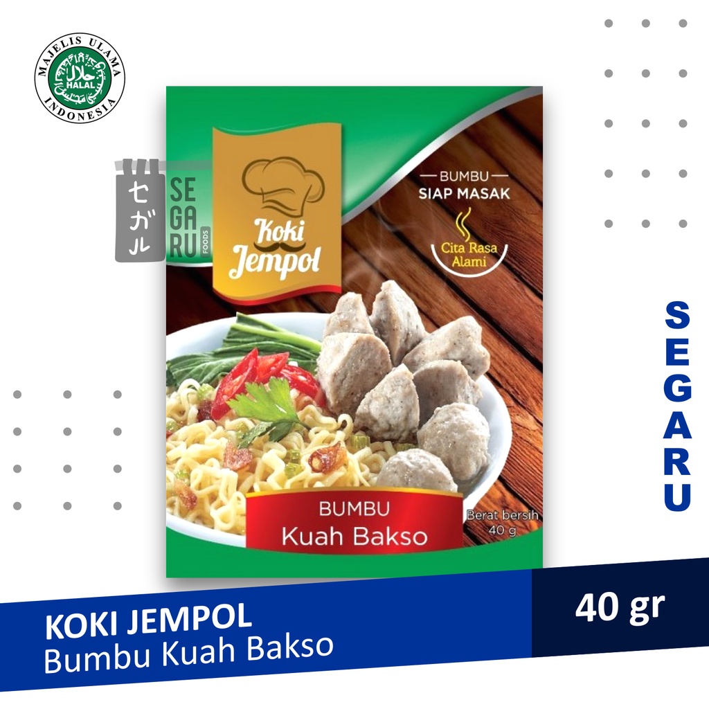 Bumbu Kuah Bakso Koki Jempol Halal