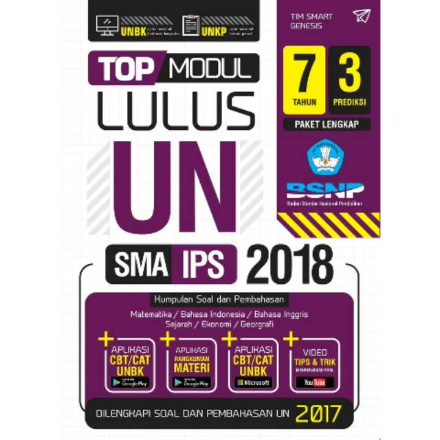 TOP MODUL LULUSUN SMA IPS 2018
