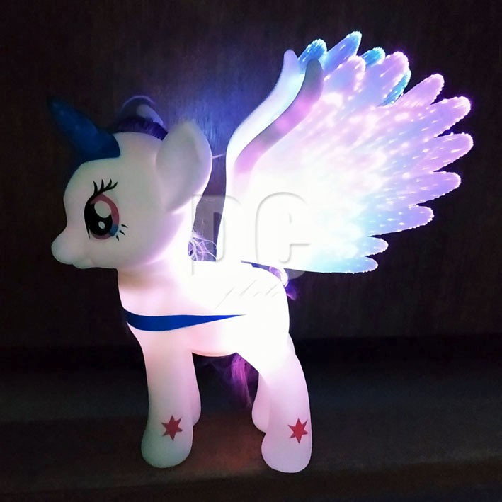 PRETTY HORSE LED BESAR MAINAN BONEKA LITTLE PONY LAMPU NYALA MUSIK