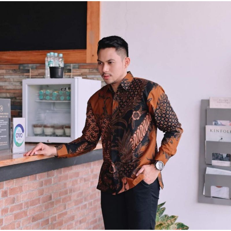 kemeja batik solo trendy