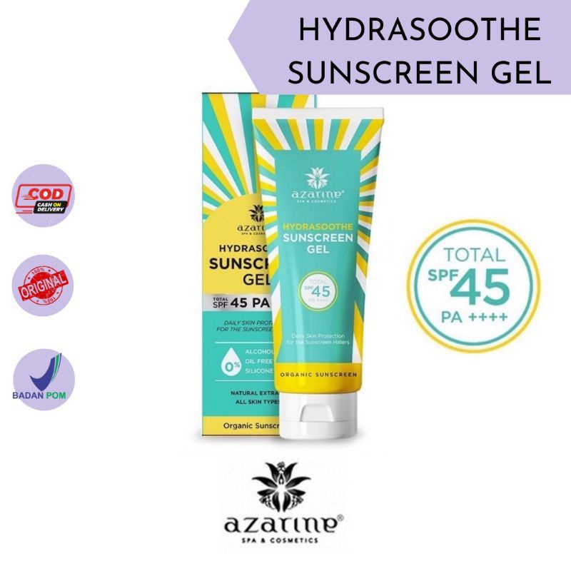 AZARINE HYDRASHOOTHE SUNSCREEN GEL SPF45+++
