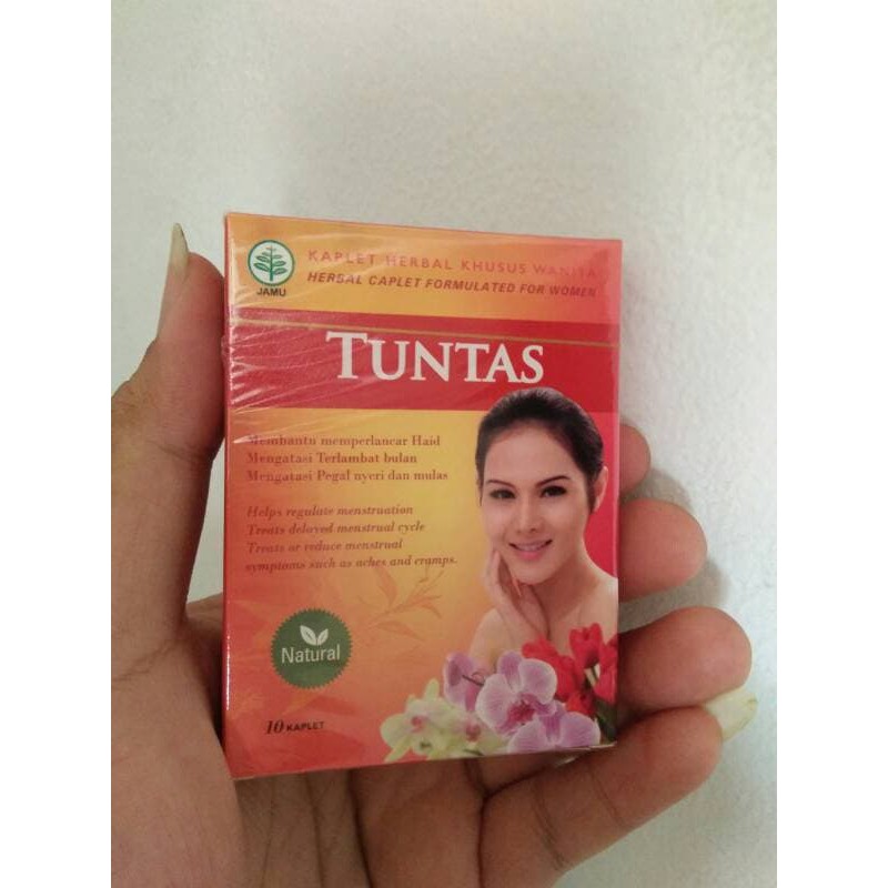 Termurah Jamu Pil Tuntas usi 12 pil @300mg / terlambat bulan / haid 100% ORI