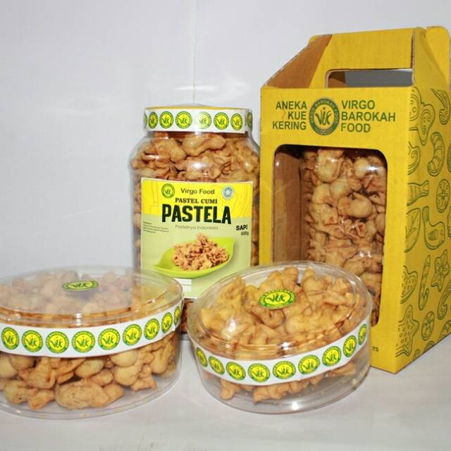 

Kue lebaran Pastela ( Pastel Cumi )
