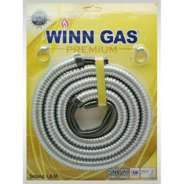 Selang Kompor Winn Gas Selang Winn Gas 1.8M SelangWinn Gas Fleksible