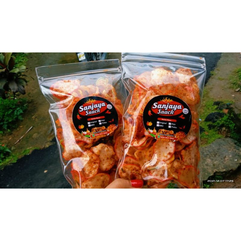 

Krupuk Seblak 100GR Bumbu Kencur & Daun Jeruk