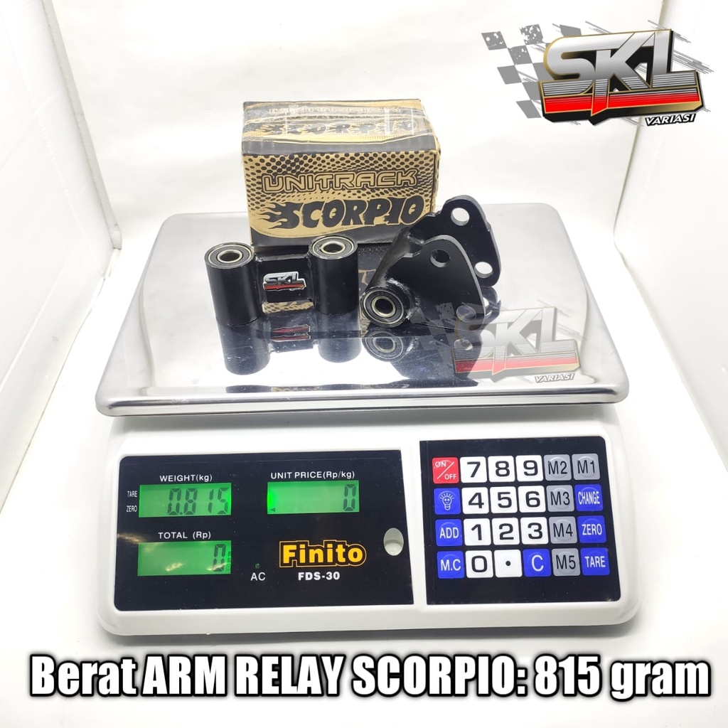 Arm Relay Bearing Peninggi Peninggi Shock Belakang Scorpio Laher Bearing Full Boshing Didalamnya