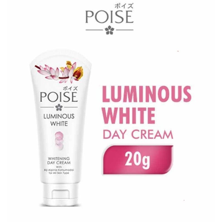 POISE LUMINOUS WHITE BRIGHTENING CREAM + spf 36 ISI 20g