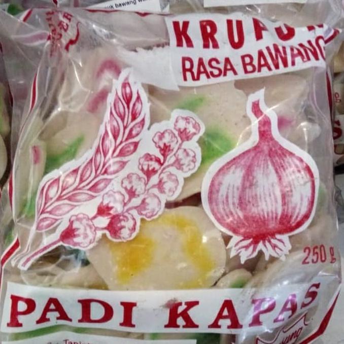 

KRUPUK Rasa Bawang Padi Kapas 250gr