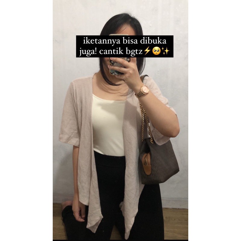 URBAN OUTFITTERS UO TIE FRONT CARDIGAN