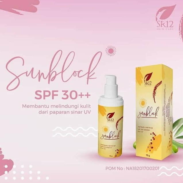 sunblock spf 30+++ sr12 Original