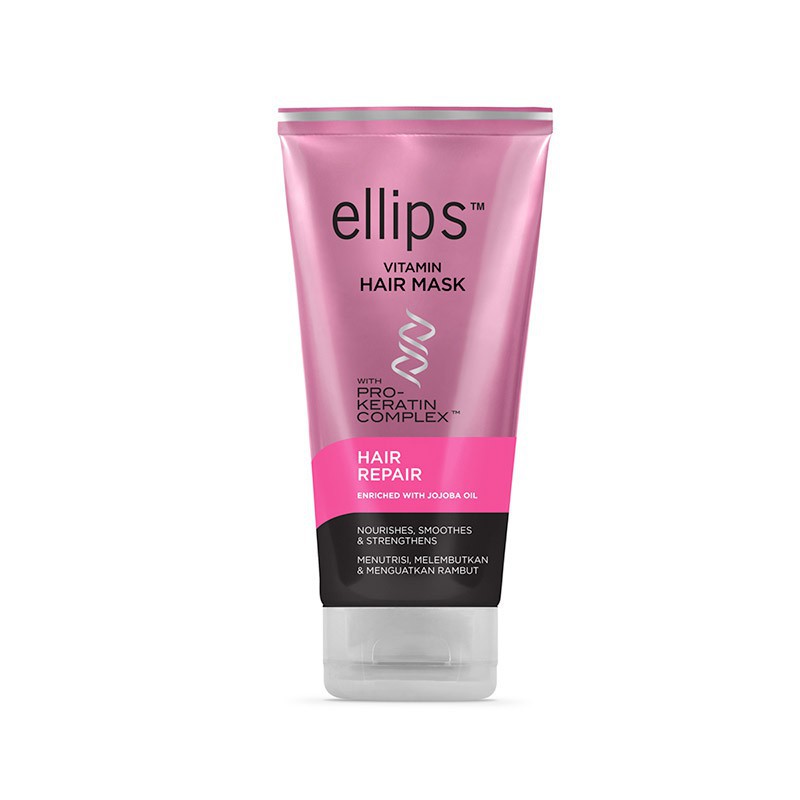 [TUBE] ELLIPS Vitamin Hair Mask Pro Keratin Complex Tube - 120gr