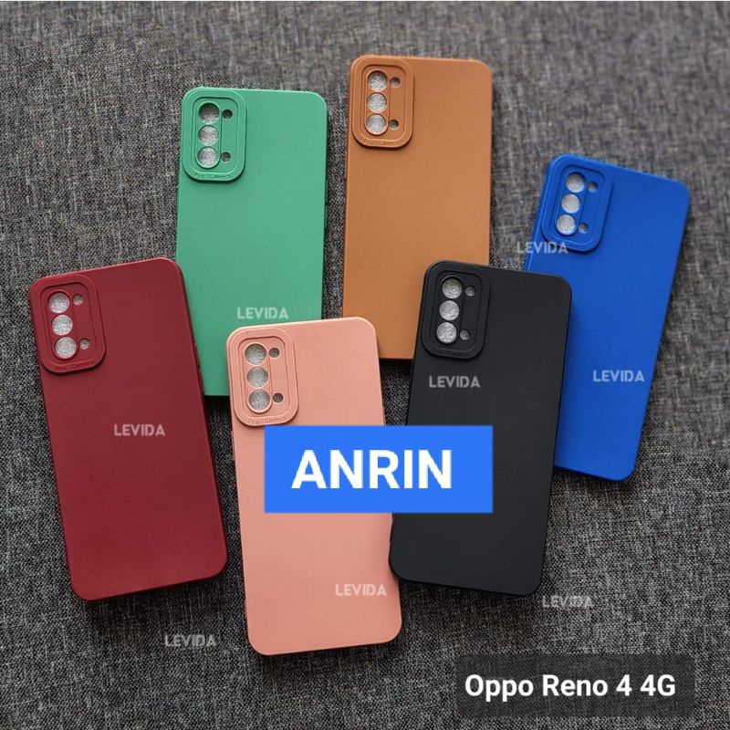 OPPO RENO 4 4F CASE PRO CAMERA MACARON CASING SOFTCASE SILIKON