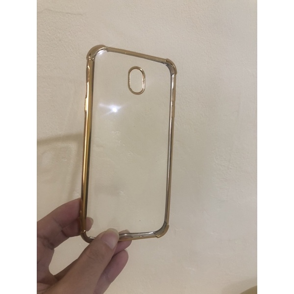 J7 PRO SoftCase Harga Murah / Anticrack TPU Chrome Samsung J7pro J730