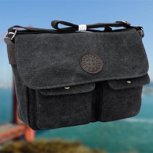 Tas Selempang Bag Bahan Kanvas Tas slempang pria original tas lempang cowok tasslempang tas samping 