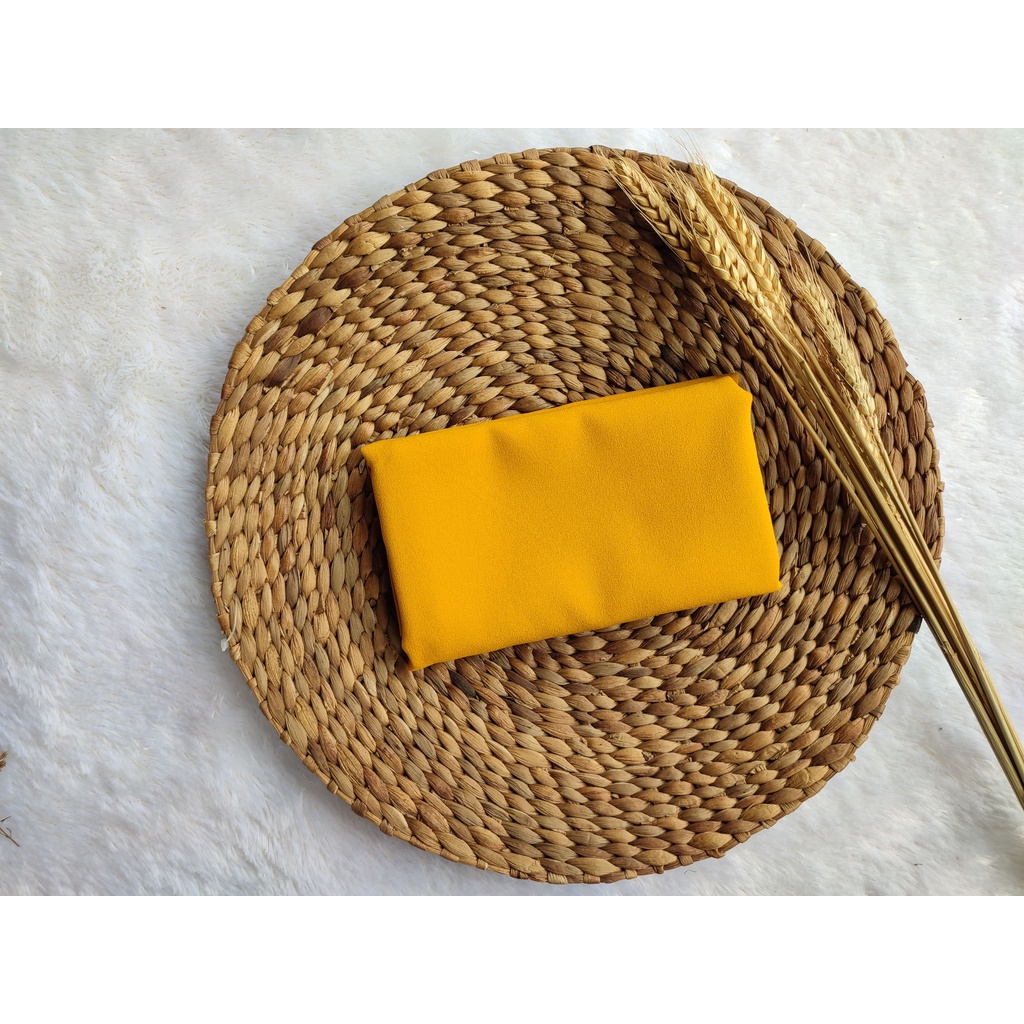 PART 3 : PASMINA DIAMON 175x75 PASHMINA DIAMOND GEORGETTE-SUNKIST