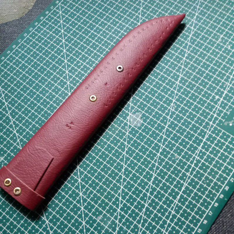 Sarung pisau 25cm / sarung pisau 8-9inch (model cap garpu)