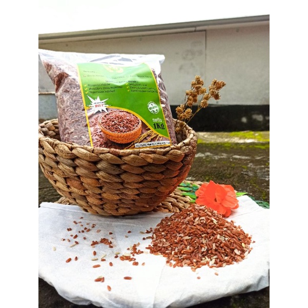 

Beras Merah 100% Organik 1KG