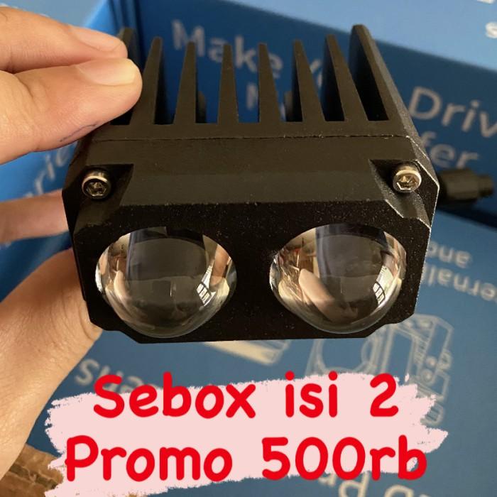 Lampu Tembak Vahid Mt27 Kabut Foglamp Dual Color