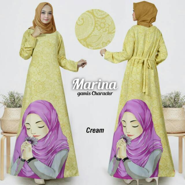 Marina Dress Maxi Dress Fashion Muslim