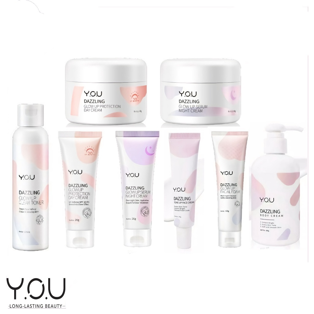 You Dazzling Series  Body Cream | Toner | Facial Foam | Day Cream | Night Cream | Face Cream