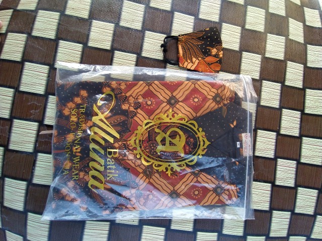 Atasan Batik Pria Lengan Panjang Kenongo Hem Padi Pekalongan M L Xl