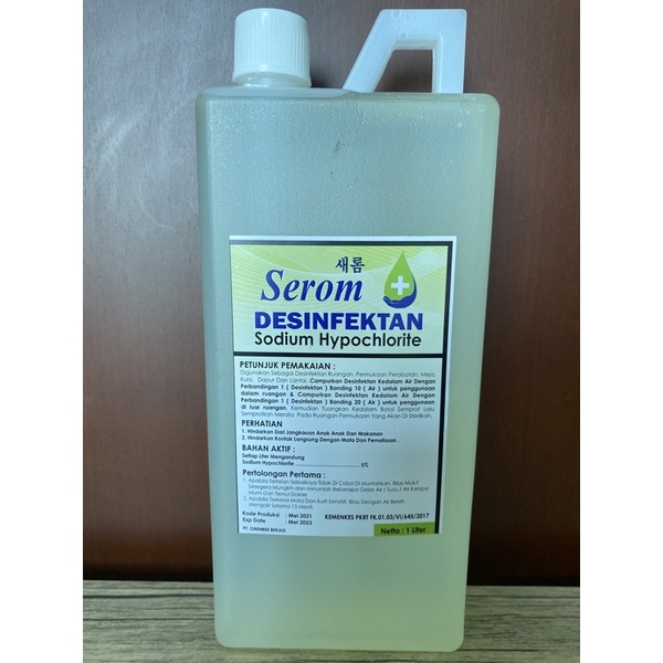 Serom desinfektan cair 1 Liter