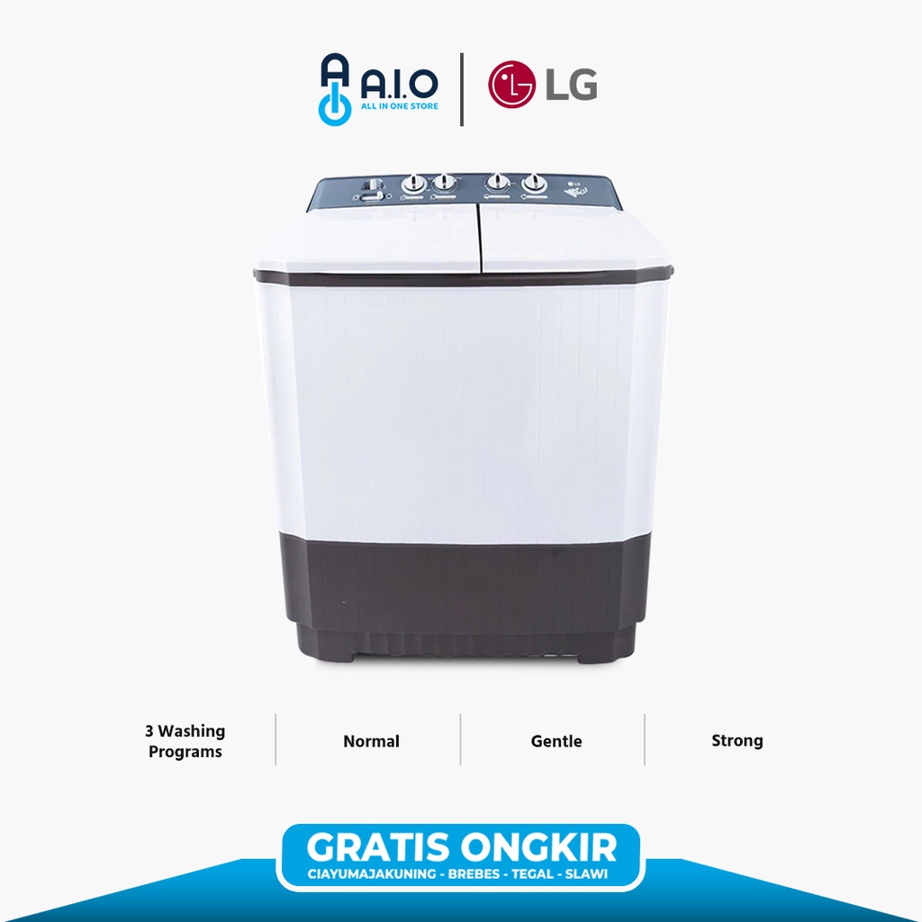 LG - MESIN CUCI 2 TABUNG 7.5 KG - P 7500N
