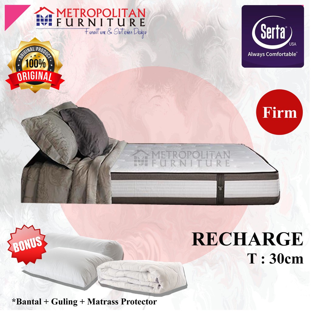 Kasur Springbed SERTA Recharge Spring bed Matras