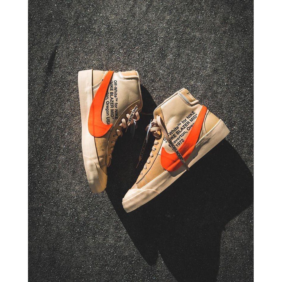 OFF-White x Nike Blazer “ Orange Spooky Pack