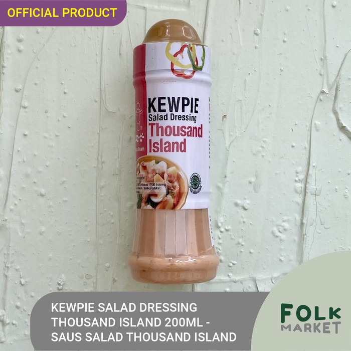 

KEWPIE Salad Dressing Thousand Island 200ml - Saus Salad