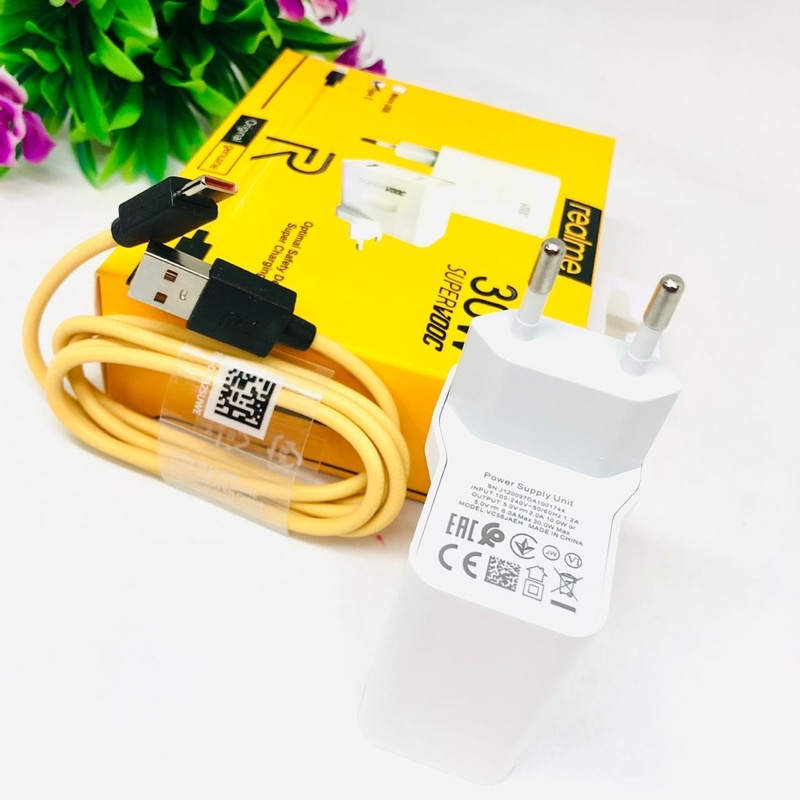 PROMO CHARGER REALME C25 TC 30W SUPERVOOC ORIGINAL QUALITY MICRO TYPE C