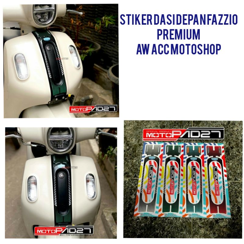 Stiker Dasi depan FAZZIO Cover Dasi depan FAZZIO Premium