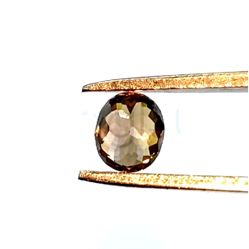 Batu Mulia Natural Brown Zircon Asli Alam