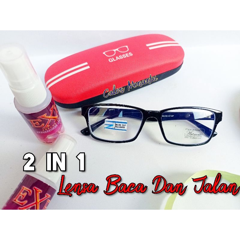 KACAMATA BACA DAN JALAN PLUS KACAMATA BACA ANTIRADIASI KACAMATA BACA PRIA KACAMATA BACA WANITA KACAM