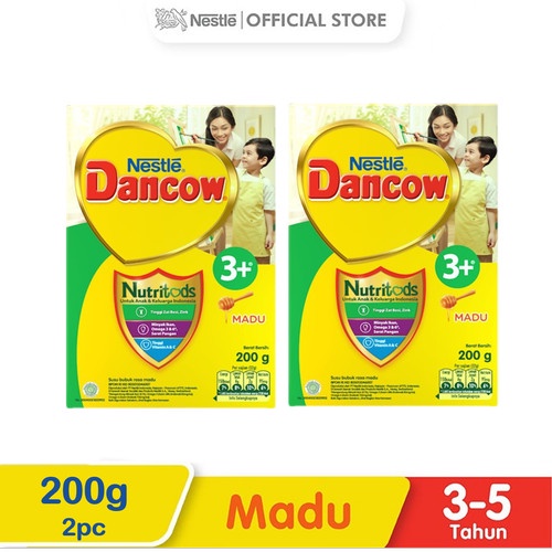 

Dancow 3+ Nutritods Vanila/Madu kemasan 350gr - Susu Pertumbuhan