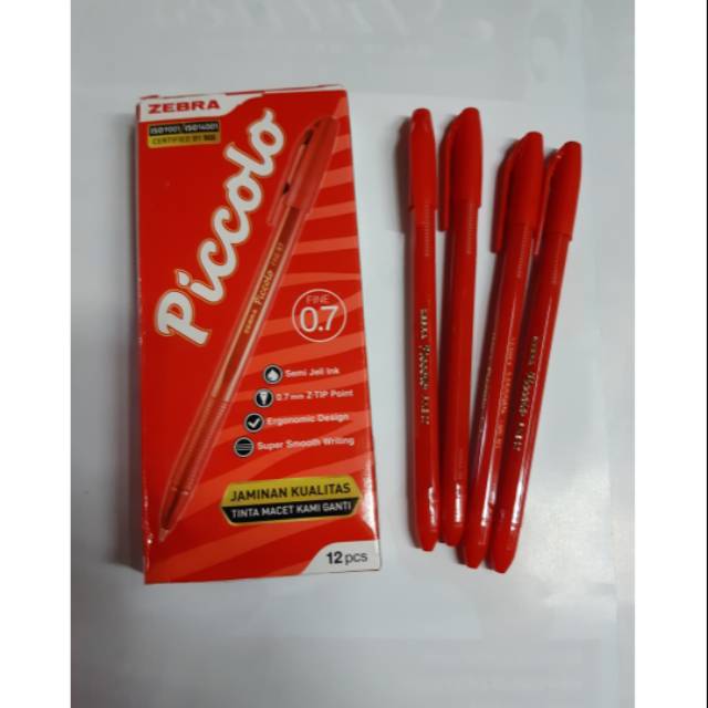 

Pupen Piccolo 0.7 Merah