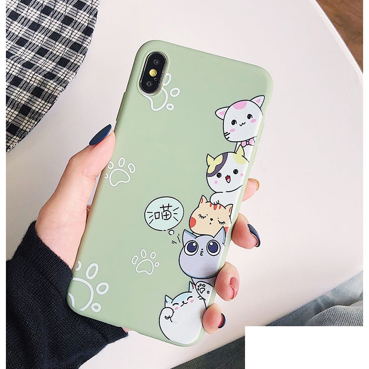 Cat Printing oppo a71 f1s f1plus f9 a83 f11pro f7 f5 redmi5a j6plus m20 y91 y71 y81 v9 S1 Y17 Y15 V5