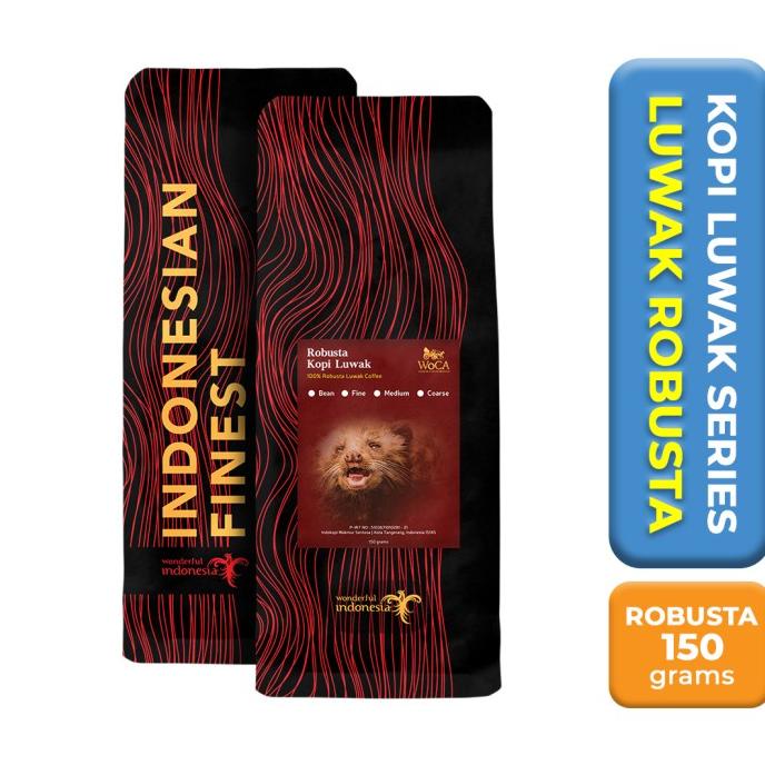 

TERLARIS WoCA Kopi Luwak Robusta 150 gram/MINUMAN COLLAGEN/MINUMAN YOYIC/MINUMAN DIET/MINUMAN PEMUTIH BADAN/MINUMAN KOREA/MINUMAN KEMASAN/MINUMAN KALENG/MINUMAN KOTAK/MINUMAN SEHAT HERBAL/MINUMAN SEHAT UNTUK TUBUH/MINUMAN SEHAT ORGANIC/MINUMAN SEHAT UNTUK