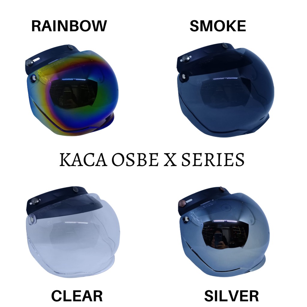 Jual Kaca Helm Retro Kaca Helm Osbe X Series Kaca Inko Kaca Injak