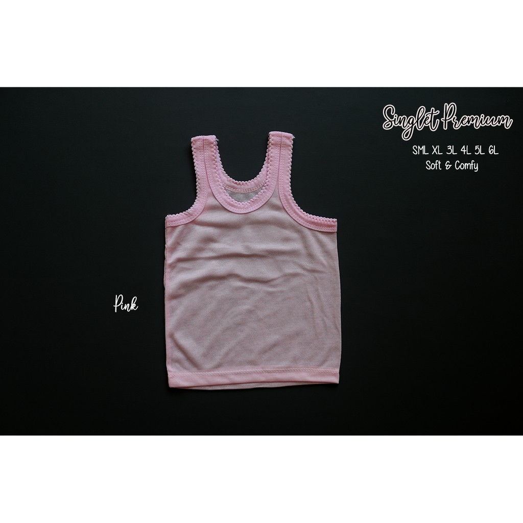 Singlet PREMIUM anak SML XL 3L 4L 5L 6L # Singlet Singlet bayi sampai remaja