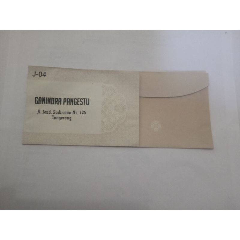 

amplop juwara seri 02 kode J-04 isi 50 lembar (sudah termasuk cetaknama)