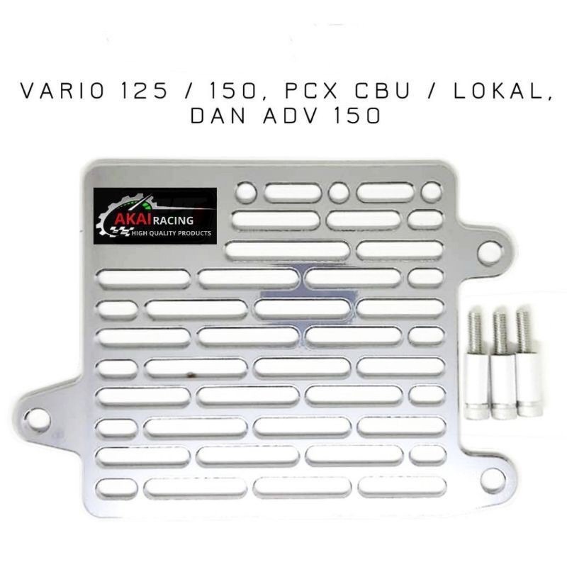 AKAI Racing Tutup Radiator Cover Pelindung Radiator Vario 125 ,Vario 150 ,Pcx 150,Adv 150