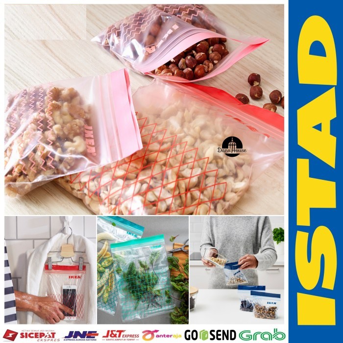 Kantong Plastik Ziplock Reusable ISTD