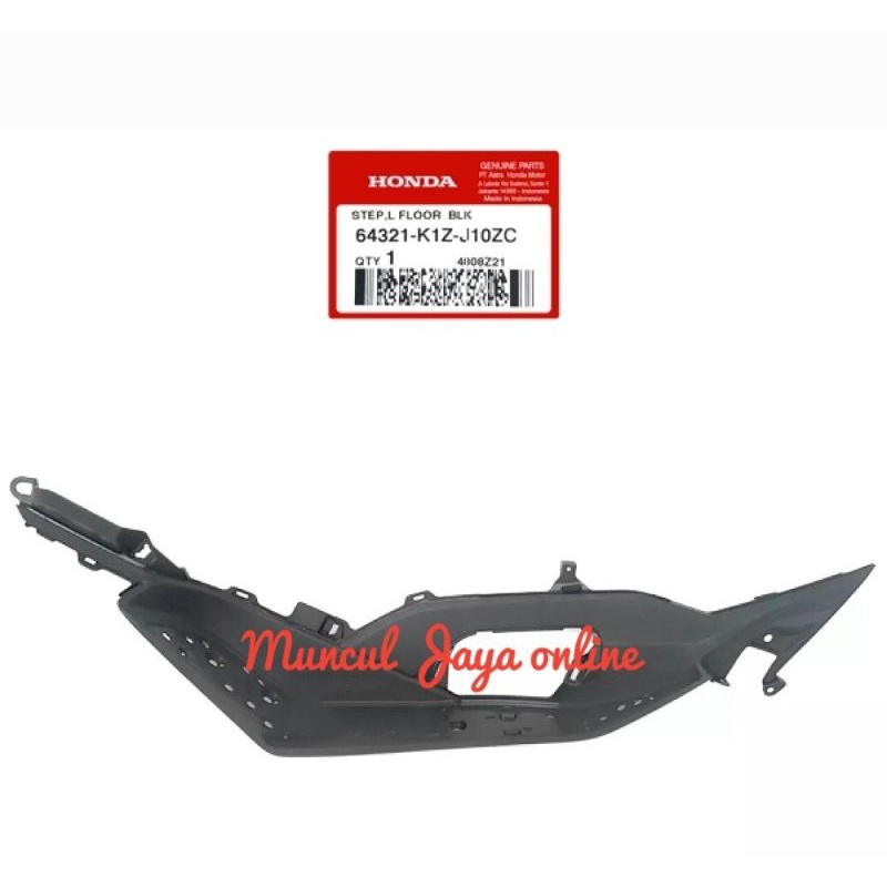 64321-K1Z-J10ZC Cover Dek Lantai Bawah Kiri PCX 160 ORI AHM