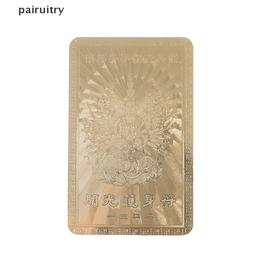 Prt Kartu Amulet Guanyin Feng Shui Untuk Dekorasi Rumah