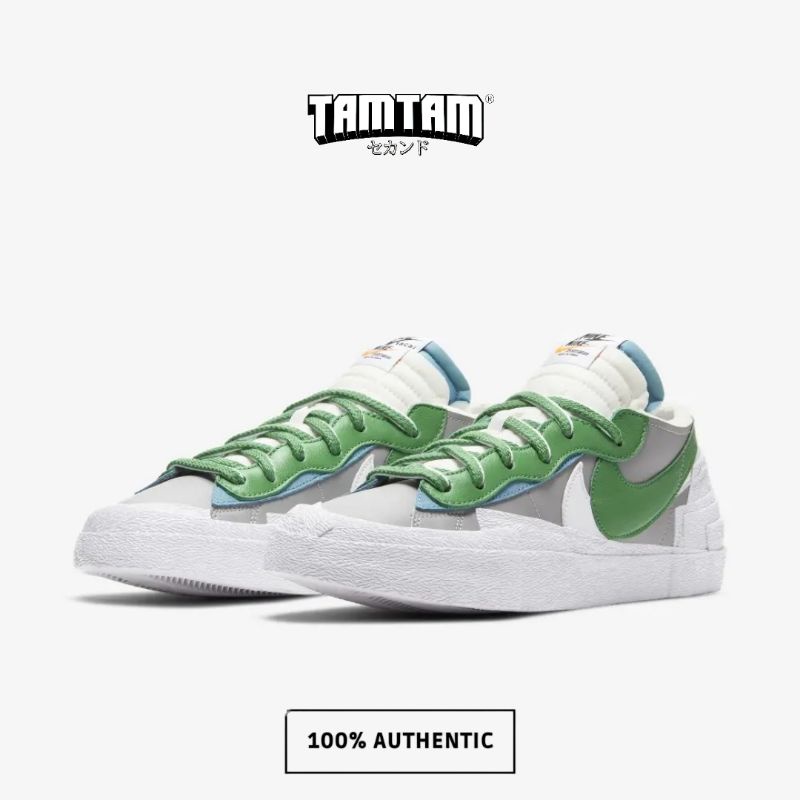 NIKE BLAZER LOW SACAI CLASSIC GREEN