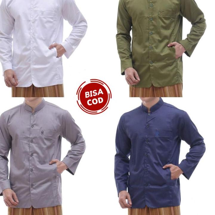 Muraaaahh.. Baju koko pria | baju koko haibah polos | baju koko haibah terompah | baju koko haibah t